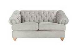 Heart of House Somerton Regular Fabric Sofa - Silver